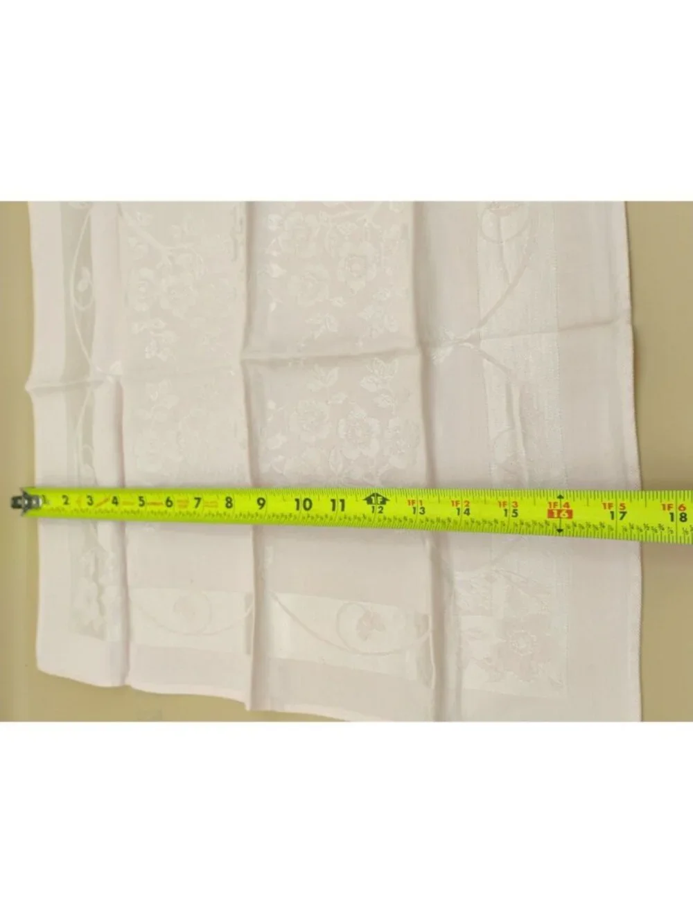Vintage Pink Damask Floral Tablecloth 60